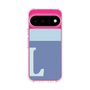 スリムプロテクションケース［ オリジナル - initial two tone - L blue ］
