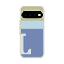 スリムプロテクションケース［ オリジナル - initial two tone - L blue ］