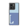 スリムプロテクションケース［ オリジナル - initial two tone - L blue ］