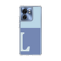 スリムプロテクションケース［ オリジナル - initial two tone - L blue ］