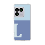 スリムプロテクションケース［ オリジナル - initial two tone - L blue ］