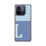 スリムプロテクションケース［ オリジナル - initial two tone - L blue ］