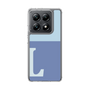 スリムプロテクションケース［ オリジナル - initial two tone - L blue ］