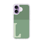 スリムプロテクションケース［ オリジナル - initial two tone - L green ］