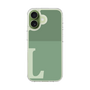 スリムプロテクションケース［ オリジナル - initial two tone - L green ］