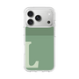スリムプロテクションケース［ オリジナル - initial two tone - L green ］
