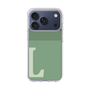 スリムプロテクションケース［ オリジナル - initial two tone - L green ］