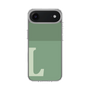 スリムプロテクションケース［ オリジナル - initial two tone - L green ］