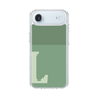 スリムプロテクションケース［ オリジナル - initial two tone - L green ］