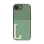 スリムプロテクションケース［ オリジナル - initial two tone - L green ］