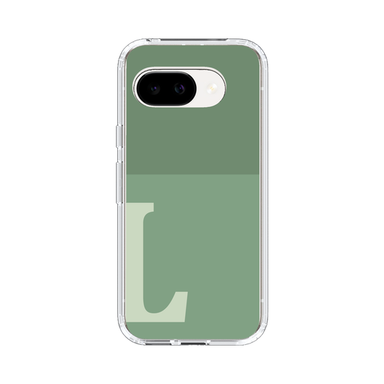 スリムプロテクションケース［ オリジナル - initial two tone - L green ］