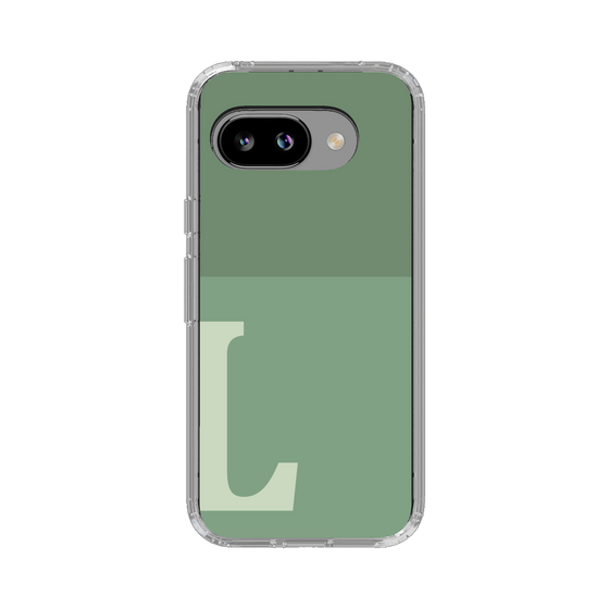 スリムプロテクションケース［ オリジナル - initial two tone - L green ］