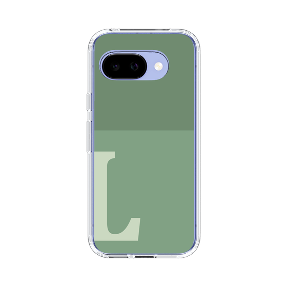 スリムプロテクションケース［ オリジナル - initial two tone - L green ］