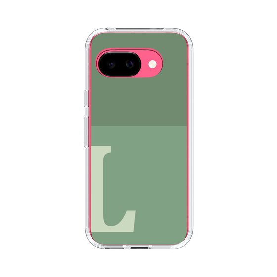 スリムプロテクションケース［ オリジナル - initial two tone - L green ］