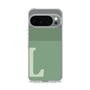 スリムプロテクションケース［ オリジナル - initial two tone - L green ］