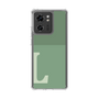 スリムプロテクションケース［ オリジナル - initial two tone - L green ］