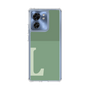 スリムプロテクションケース［ オリジナル - initial two tone - L green ］