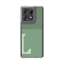 スリムプロテクションケース［ オリジナル - initial two tone - L green ］
