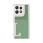 スリムプロテクションケース［ オリジナル - initial two tone - L green ］