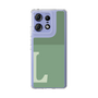 スリムプロテクションケース［ オリジナル - initial two tone - L green ］