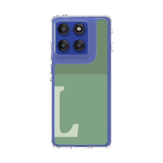 スリムプロテクションケース［ オリジナル - initial two tone - L green ］