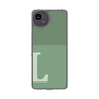 スリムプロテクションケース［ オリジナル - initial two tone - L green ］