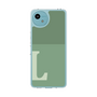 スリムプロテクションケース［ オリジナル - initial two tone - L green ］