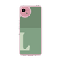 スリムプロテクションケース［ オリジナル - initial two tone - L green ］