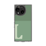 スリムプロテクションケース［ オリジナル - initial two tone - L green ］