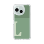 スリムプロテクションケース［ オリジナル - initial two tone - L green ］