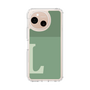スリムプロテクションケース［ オリジナル - initial two tone - L green ］