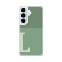 スリムプロテクションケース［ オリジナル - initial two tone - L green ］