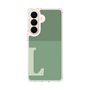 スリムプロテクションケース［ オリジナル - initial two tone - L green ］