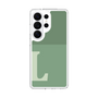 スリムプロテクションケース［ オリジナル - initial two tone - L green ］