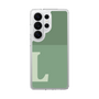 スリムプロテクションケース［ オリジナル - initial two tone - L green ］