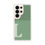 スリムプロテクションケース［ オリジナル - initial two tone - L green ］