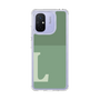スリムプロテクションケース［ オリジナル - initial two tone - L green ］