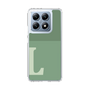 スリムプロテクションケース［ オリジナル - initial two tone - L green ］