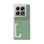 スリムプロテクションケース［ オリジナル - initial two tone - L green ］