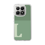 スリムプロテクションケース［ オリジナル - initial two tone - L green ］