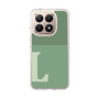 スリムプロテクションケース［ オリジナル - initial two tone - L green ］