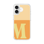スリムプロテクションケース［ オリジナル - initial two tone - M orange ］