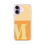 スリムプロテクションケース［ オリジナル - initial two tone - M orange ］