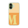 スリムプロテクションケース［ オリジナル - initial two tone - M orange ］