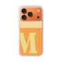 スリムプロテクションケース［ オリジナル - initial two tone - M orange ］