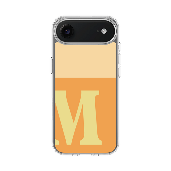 スリムプロテクションケース［ オリジナル - initial two tone - M orange ］