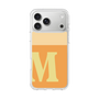 スリムプロテクションケース［ オリジナル - initial two tone - M orange ］