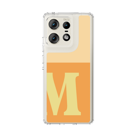 スリムプロテクションケース［ オリジナル - initial two tone - M orange ］