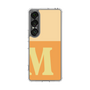 スリムプロテクションケース［ オリジナル - initial two tone - M orange ］