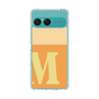 スリムプロテクションケース［ オリジナル - initial two tone - M orange ］